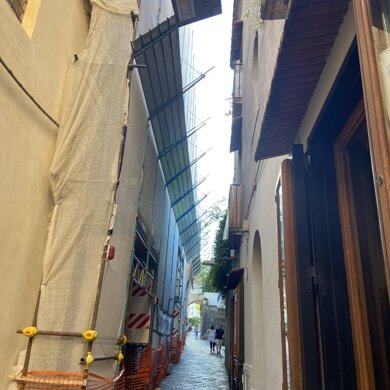 Seminario arcivescovile in Sorrento (Na) Restauro facciata su via Sersale