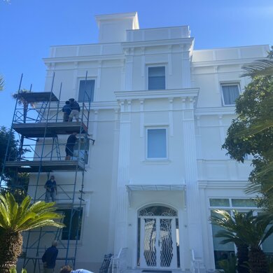 Villa Massa - Sant'Agnello (Na) Restauro delle facciate, manutenzione straordinaria terzo piano