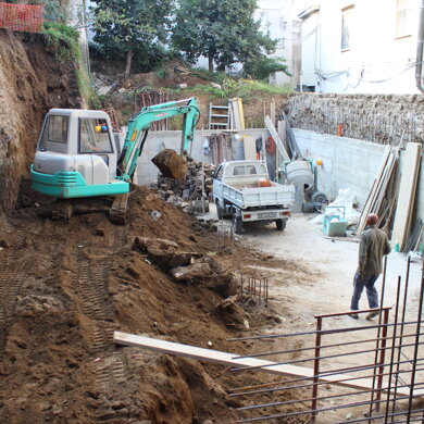 Autorimessa pertinenziale - Meta Scavo e sbancamento