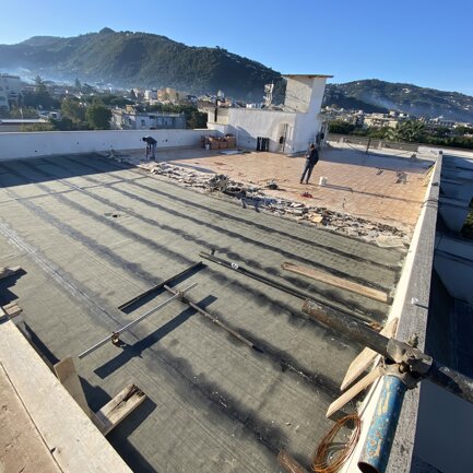 Hotel Alpha, Sant'Agnello Lavori di riqualificazione e del secondo piano della struttura turistica e del terrazzo di copertura