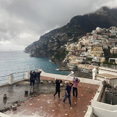 Hotel Marincanto, Positano (Sa) Rifazione terrazzo