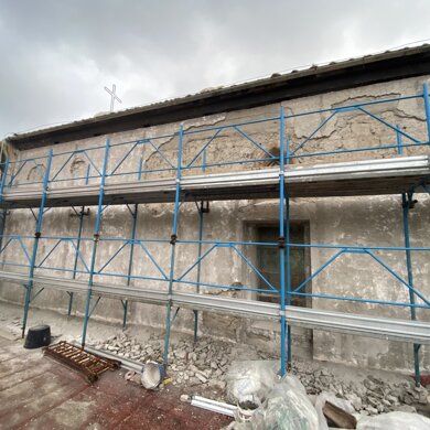 Chiesa SS Annunziata in Vico Equense Restauro del cleristorio