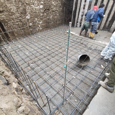 Autorimessa pertinenziale - Meta (Na) Fondazioni