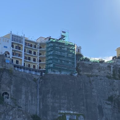 Condominio Via A Cosenza 102, Meta (Na) Facciata lato mare