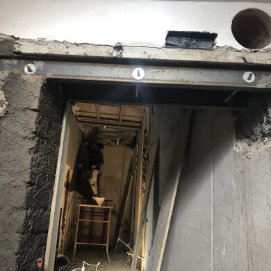 Locale commerciale, Nerano in Massa Lubrense Opere di consolidamento