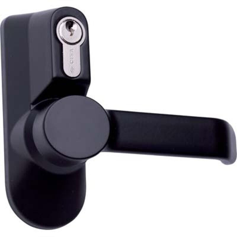 maniglia-antipanico-esterna-0707838-cisa-cilindro-vern-nera