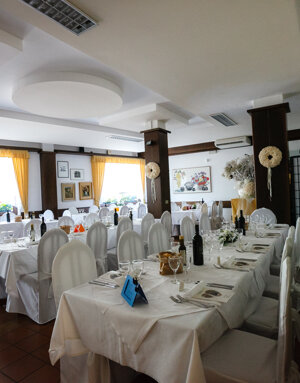 Sala a disposizione per banchetti