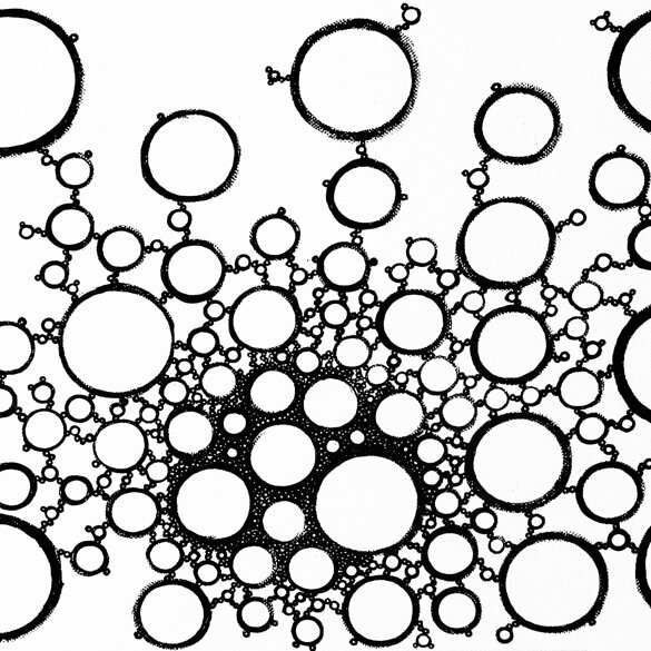 10-C10 (oil on acrylic on canvas, 30x40cm, 2010)