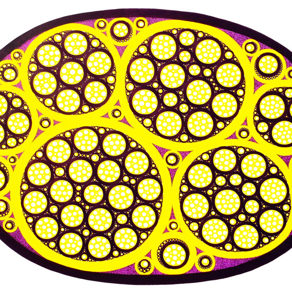 11-C14 (acrylic on canvas, 100x140cm, 2011)