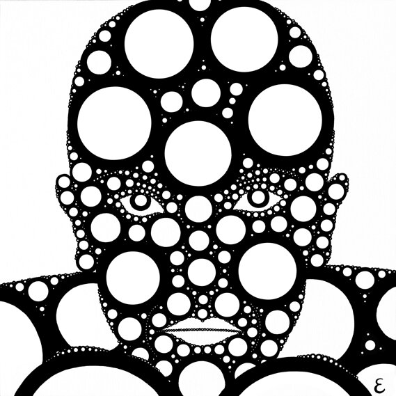 10-TS02 (oil on canvas, 30x30cm, 2010)