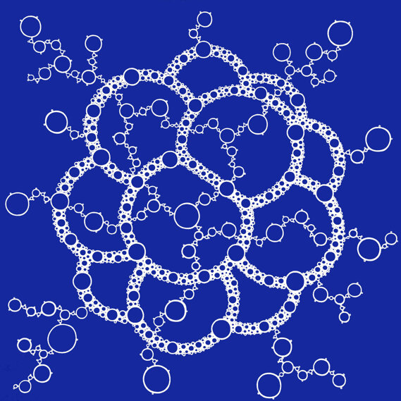 16-C01 oil on acrylic on canvas, 80x80cm, 2016