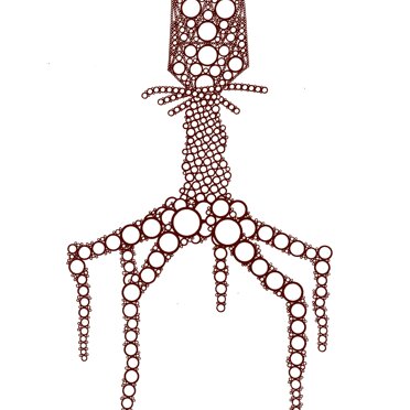 22-C35 (laser cut painted iron, 100x180cm, 2022)