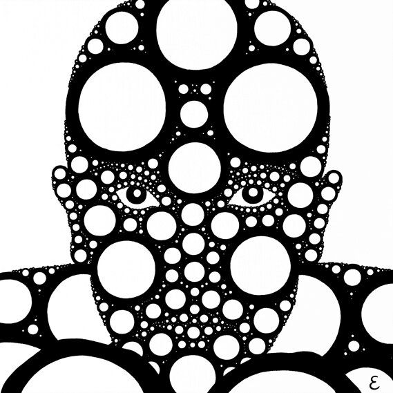 10-TS01 (oil on canvas, 30x30cm, 2010)