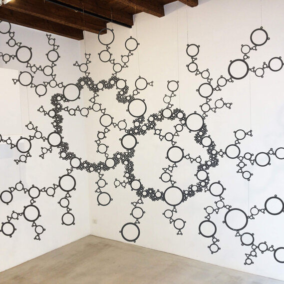 19-C22 (laser cutted iron, 340x270x0,4 cm, 2019)