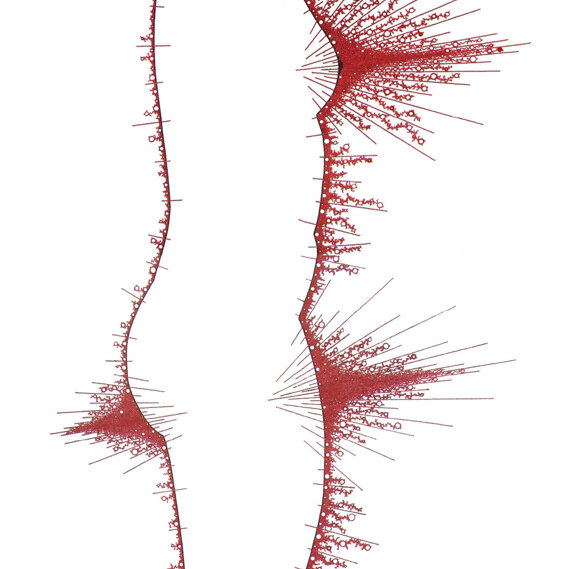 01-TS18 (ink on paper, 70x200cm, 2001)