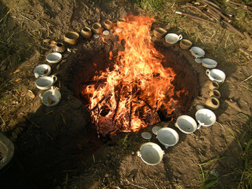 Preriscaldamento della ceramica Preriscaldamento della ceramica