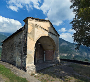 cappella di S. Eldrado, St. Eldrado chapel Novalesa (To), Piemonte, Piedmont