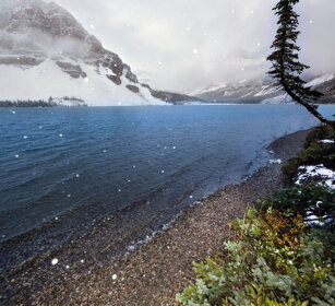 Bow lake, Banff NP