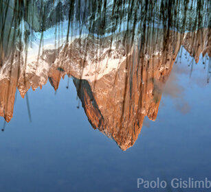 il Fitz Roy riflesso nella laguna Capri PN Los Glaciares, Argentina