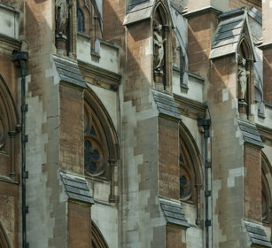 particolare dell'Abbazia di Westminster, Londra detail of the Westminster Abbey, London