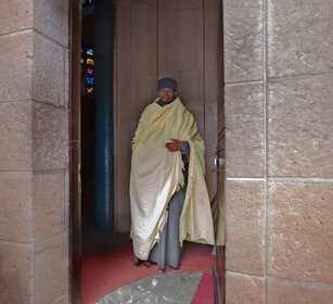 sacerdote copto, Coptic priest, Debre Libanos