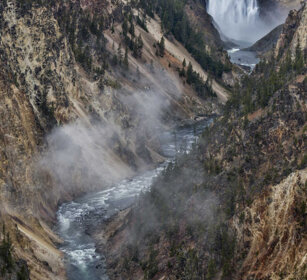 il Gran Canyon, the Grand Canyon PN di Yellowstone, Yellowstone NP