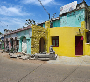 angolo di strada, corner Mamallapuram, Tamil Nadu