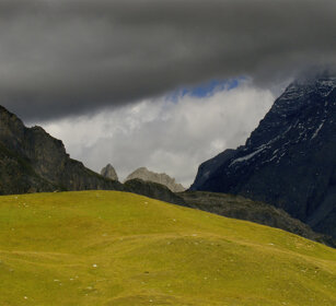 paesaggio, landscape parco della Vanoise, Francia. Vanoise NP, France