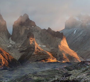 massiccio del Paine PN Torres del Paine, Cile