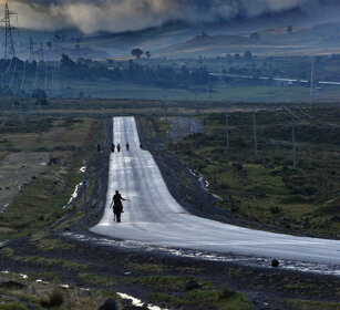brutto tempo sulle montagne Bale bad weather on the Bale mountains