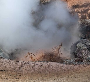 Red Spouter Geyser PN di Yellowstone, Yellowstone NP