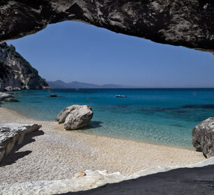 paesaggio, landscape cala Luna, Sardegna. Luna cove, Sardinia