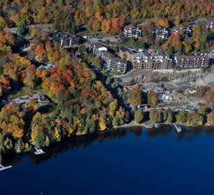 Aerial view Mont Tremblent NP