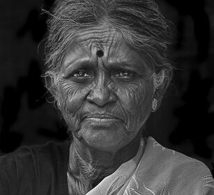 donna, woman Mysore, Karnataka, India