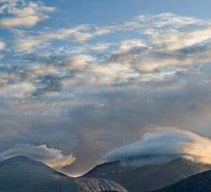 nube lenticolare, lenticular cloud Infjorden
