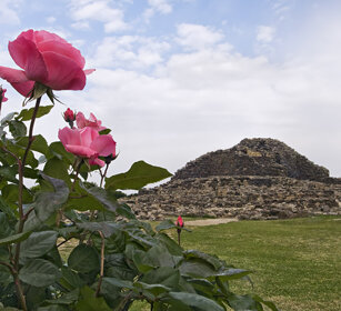 area nuragica Su Nuraxi, nuraghic area Barumini (Ca), Sardegna, Sardinia