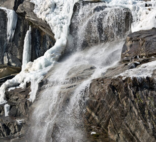 cascata, waterfall PN del Gran Paradiso, Gran Paradiso NP