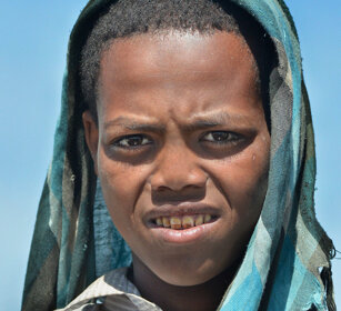 ragazzo Sidama, Sidama boy lago Zway, lake Zway