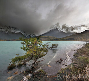 lago Pehoe PN Torres del Paine, Cile