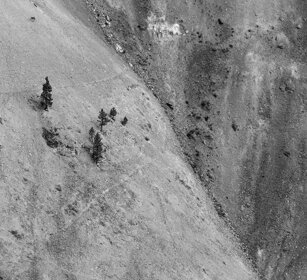 particolare dello Yellowstone Canyon