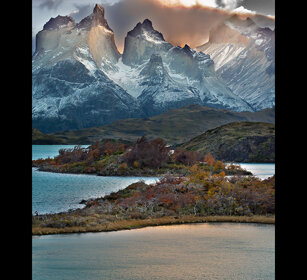 Paesaggio, landscape Torres del Paine, Cile, Chile Paesaggio, landscape Torres del Paine, Cile, Chile