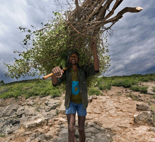 Etiope, Ethiopian man, Debre Libanos