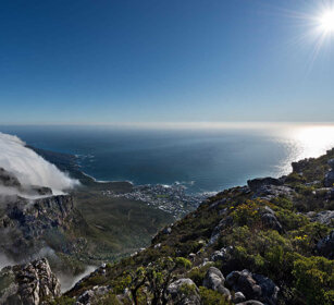 Città del Capo, Cape Town vista dalla Table Mountain, view from the Table Mountain