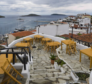 paesaggio urbano, urban landscape Skiathos, Grecia, Greece