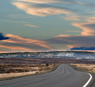 strada verso El Chalten PN Los Glaciares, Argentina