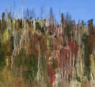 riflessi, reflections lago Rachel, Baviera. Rachel lake, Bavaria