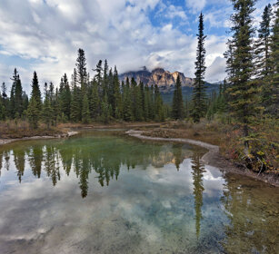 Castle mountain, Banff NP