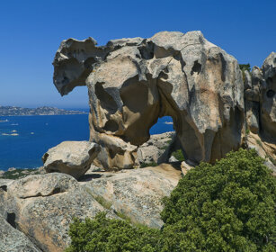 la roccia dell'orso, the bear rock Palau, Sardegna, Sardinia