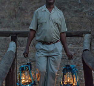 addetto al campo, camp man PN Kruger, Kruger NP
