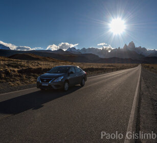 strada verso il Fitz Roy PN Los Glaciares, Argentina